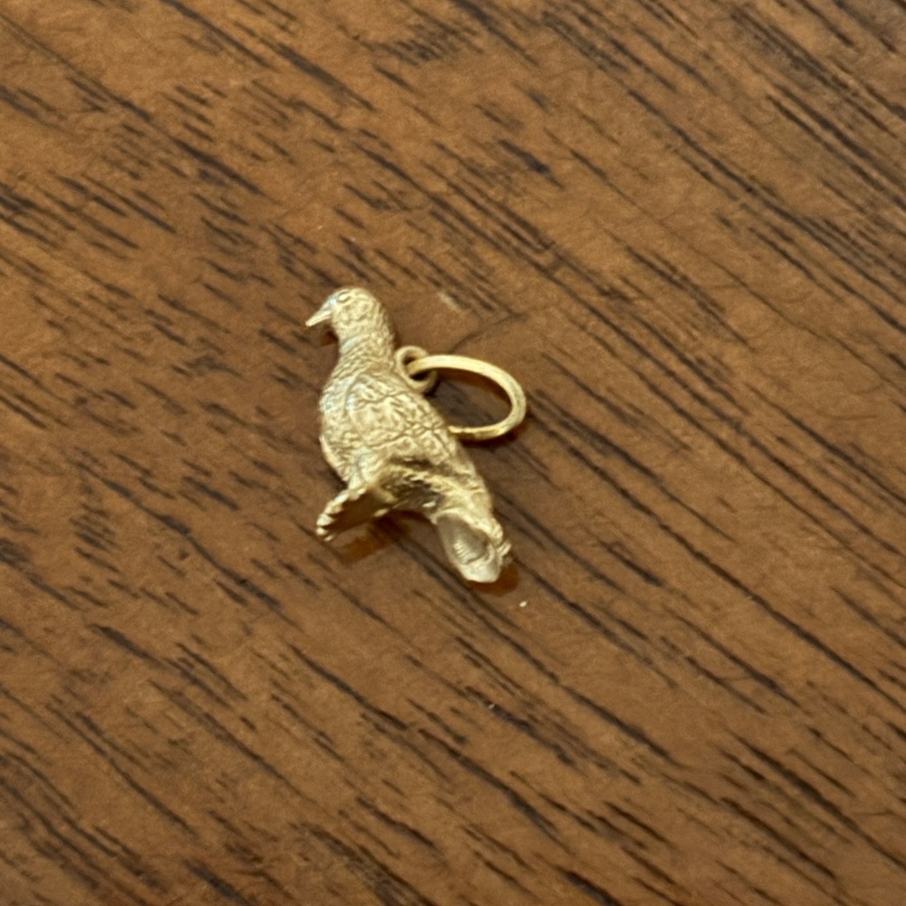 Catbird x Vito’s Gems Pigeon Charm Pendant